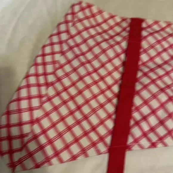 LADY HAGEN Sz 0 Pink & White Golf Skort/Skirt Front & Back Pockets Side Zip Cute - Picture 2 of 7